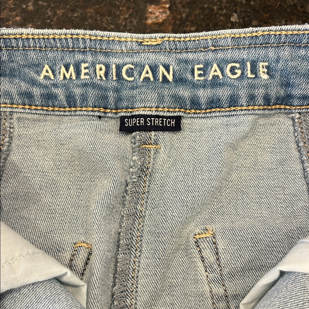 2018 American Eagle Button-Front Denim Skirt - image 4